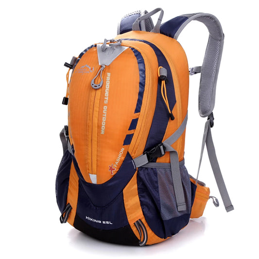 A 25L Backpack with an Optional 2L Hydration Bladder.