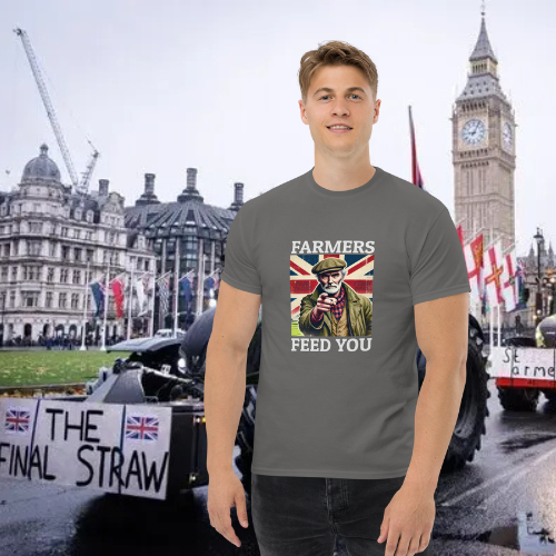 Farmers Feed You | Statement Tee | 100% Cotton | Comfortable Fit