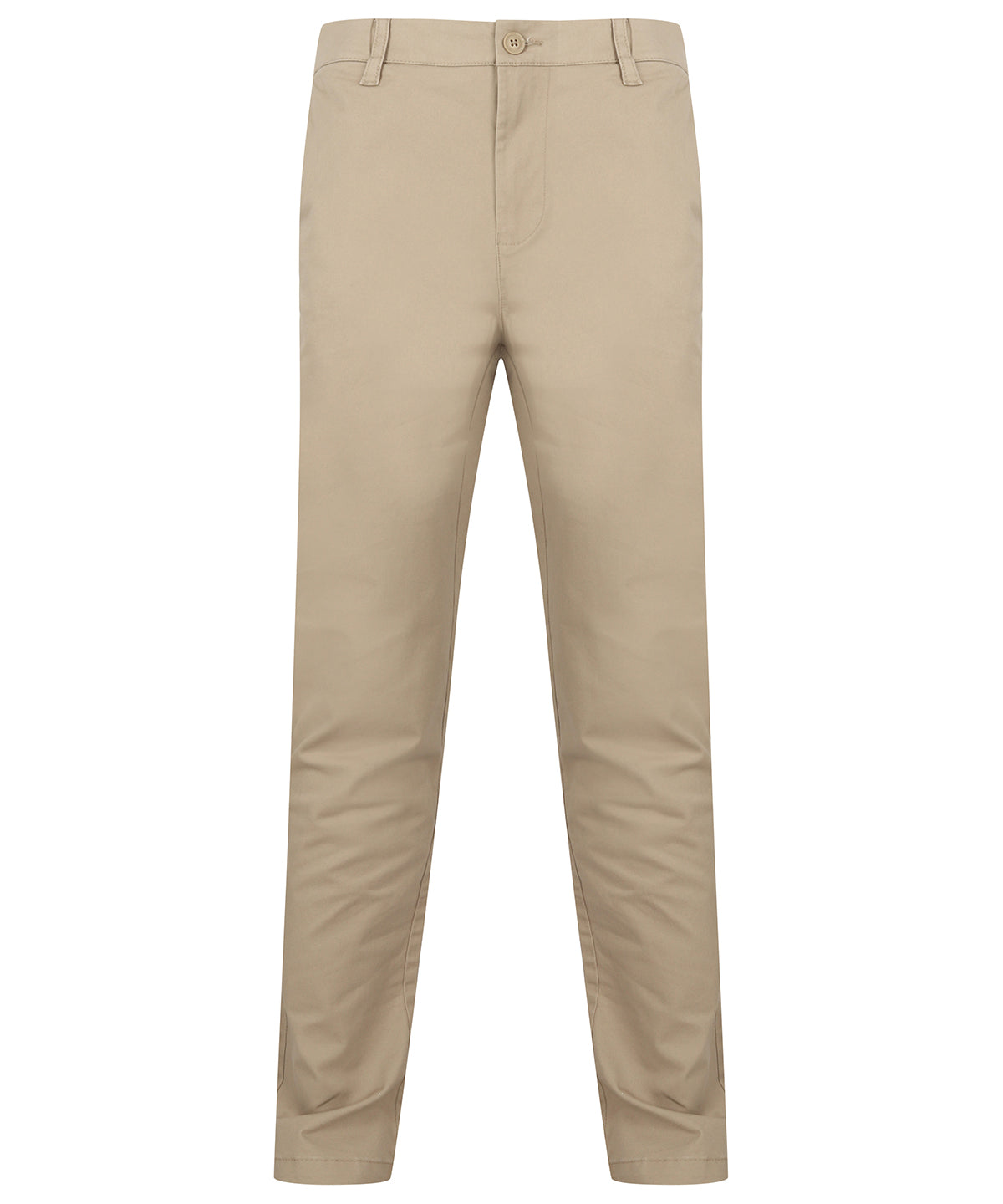 Stretch chinos with flex waistband