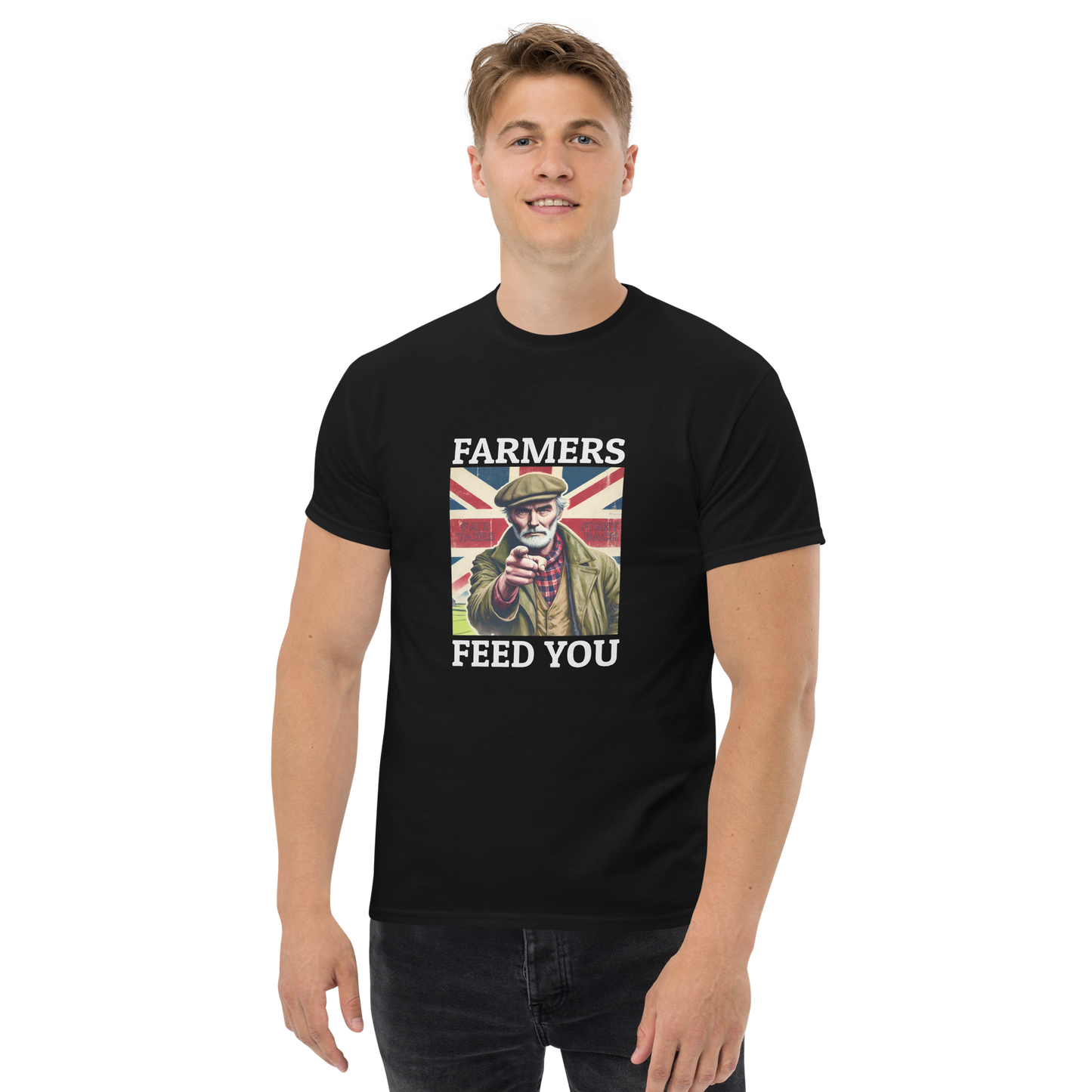 Farmer Feeds You T-Shirt – Support UK Farmers