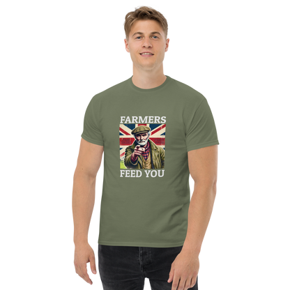 Farmer Feeds You T-Shirt – Support UK Farmers