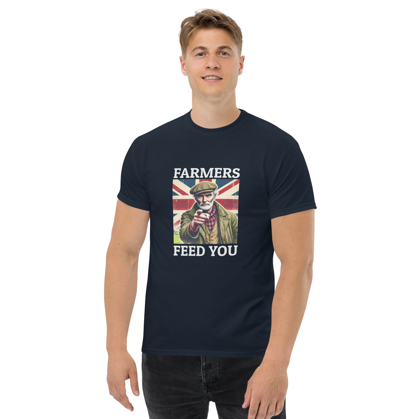 Farmer Feeds You T-Shirt – Support UK Farmers