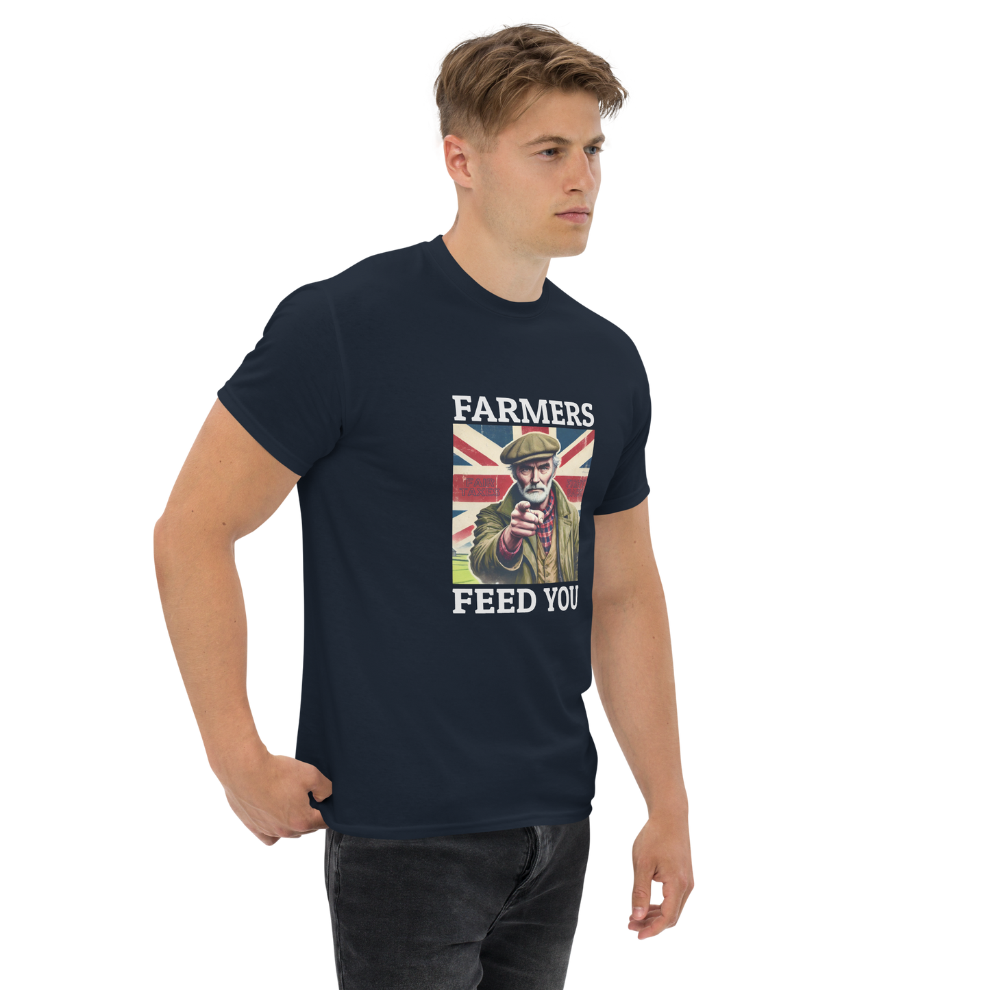 Farmer Feeds You T-Shirt – Support UK Farmers